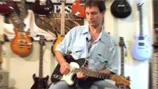 Olaf shows off on PRS Johnny Hiland vs. Haar Tele relic