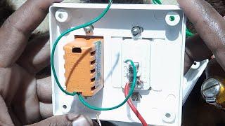 how to Fan regulator connection /with hand regulator installation