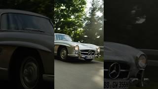 Insane transformations - Mercedes-Benz 300 SL Gullwing 🪽#mercedes #transformation #car #cara