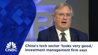 China's tech sector 'looks very good,' investment management firm says