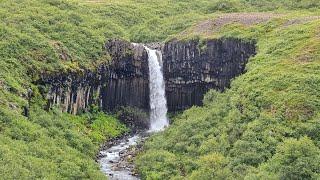 Skaftafelljökull Trail, Svartifoss, Skaftafell Glacier, Vatnajokull National Park, Iceland Road Trip