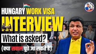 Hungary Work Visa interview what do they ask ? #hungaryvisa #hungaryworkvisa