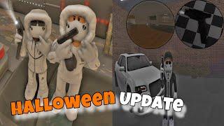 Showcasing the NEW Halloween Update in South Bronx The Trenches Roblox!