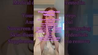 The propaganda I’m not falling for as a board certified dermatologist! #skincare #derm #trending