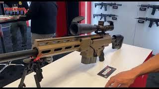 Bushmaster BA50 - .50BMG Bolt Action Rifle - SHOT Show 2025 - FirearmsGuide.com