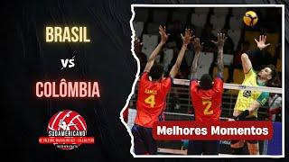 FINAL | Brasil X Colômbia | MELHORES MOMENTOS | Sul-Americano de Vôlei Masculino Sub-21 2024