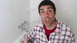 How to Clean a Bathtub (FAST!!!) -- by Home Repair Tutor