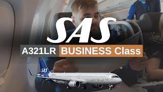 Unveiling SAS Business Class on A321LR flight
