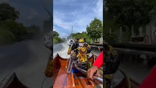 v8 turbo engine on boat