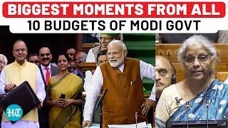 Budget 2024: Top Announcements From The Last 10 Budgets | Do They Hold A Clue To Budget 2024? | Modi