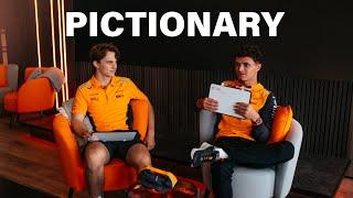 Lando Norris and Oscar Piastri Play Pictionary!