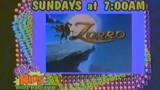 Zorro Fox Kids 31 WUHF Rochester Promo