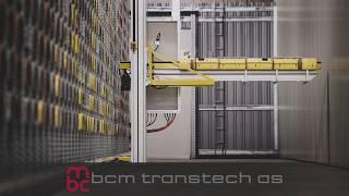 Fully automatic storage system for 924 rotary die cutting format by bcm transtech as