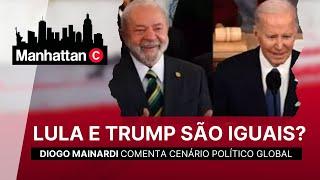 LULA E TRUMP SÃO IGUAIS? |  DIOGO MAINARDI NO MANHATTAN CONNECTION