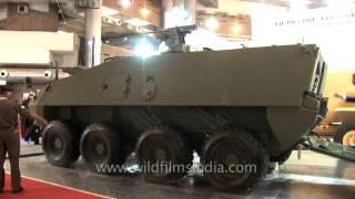 General Dynamics Land systems display futuristic light armoured vehicle