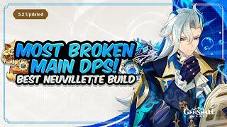 UPDATED NEUVILLETTE GUIDE! Best Neuvillette Build - Artifacts, Weapons & Teams | Genshin Impact