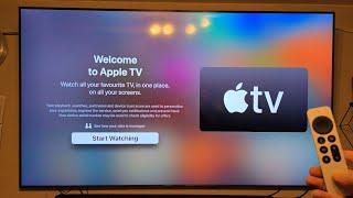 Apple tv 4k Unboxing & Setup & HDMI Cable 128 GB Version & WiFi + Ethernet 