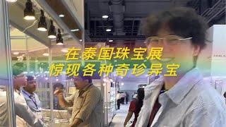 在泰国珠宝展 惊现各种奇珍异宝