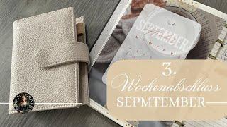 3. Weekly BUDGET I SEPTEMBER I echte Einnahmen & Ausgaben I Wochenabschluss #budgetieren