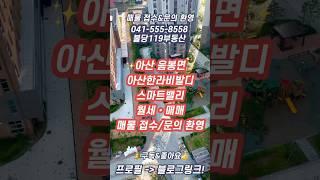 [아산] 음봉 아산한라비발디스마트밸리 아파트 월세•매매 매물 구함//최선을 다하겠습니다