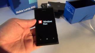 Nokia Lumia 800 Unboxing - GSMDome.com