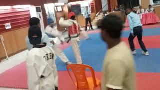 Taekwondo fight 2022 refinery township Jubilee hall