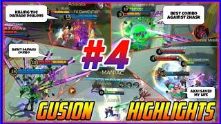 GUSION HIGHLIGHTS #4 by GamEnTrix | MOBILE LEGENDS