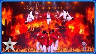 Ssaulabi Performance Troupe turn up the HEAT in CINEMATIC performance | Semi-Finals | BGT 2024