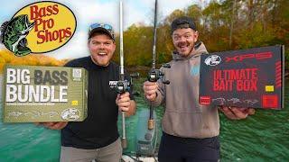 Bass Pro BIG BASS Fishing Kit Challenge!