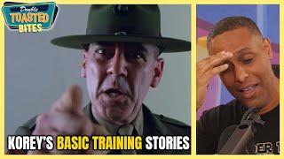 KOREY BASIC TRAINING HORROR STORIES ARE WORSE THAN FULL METAL JACKET | Double Toasted Bites