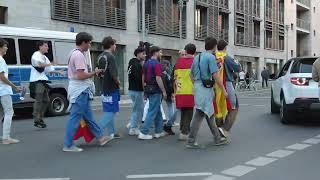 Spanish Fans Looking For Trouble after the German Game EURO 2024