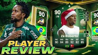 90 WINTER WILDCARD HERO ZE ROBERTO SBC PLAYER REVIEW - EA FC 25 ULTIMATE TEAM