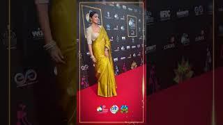 Actor Shriya Saran graces red carpet at closing ceremony of 55th IFFI