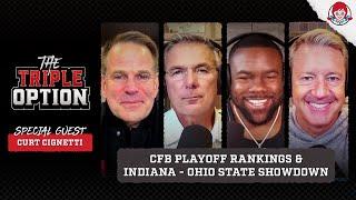 College Football Playoff Rankings, Indiana Head Coach Curt Cignetti, SEC Logjam & a Big Ten Showdown