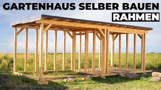 So baust du dein Traum-Gartenhaus mit nur wenigen Werkzeugen! #gartenhaus