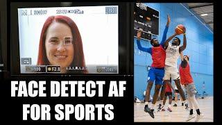 Canon R6 Face Detection Auto Focus for Sports Photography