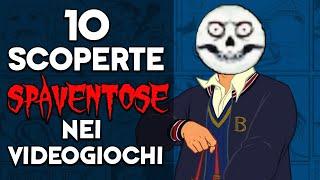 10 SCOPERTE SPAVENTOSE nei VIDEOGIOCHI | Speciale Halloween 2024