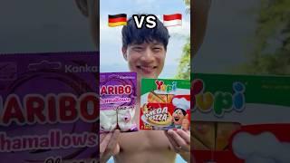 HARIBO Chamallows  vs Yupi Mega Gummy Pizza 