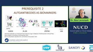 Lecture on "T1D - Viral Etiology and Autoimmune Pathogenesis" by Prof. Åke Lernmark | NUCD 2022