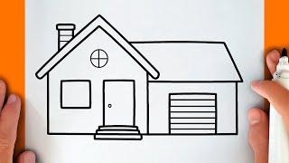 HOW TO DRAW A HOUSE