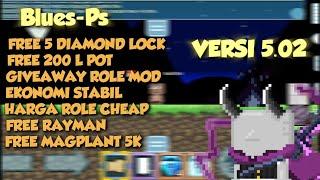 NEW GTPS FREE MODS | FREE ROLE | GROWTOPIA PRIVATE SERVER TERBARU 2025 | BLUES-PS