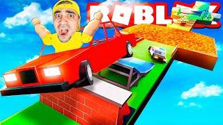 اشتريت سيارة جديدة و سويت فيها تحدي مجنون لعبة روبلوكس - Roblox