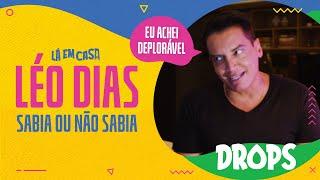 LÉO DIAS QUANDO DESCOBRIU ALGUNS DOS ACONTECIMENTOS MAIS ICÔNICOS DAS CELEBRIDADES! | Drops!