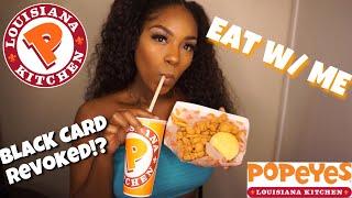 POPEYES MUKBANG | BLACK CARD REVOKED!? | SAMALEXANDRIA