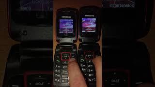 2x SGH-C276L - Startup and shutdown #shorts #oldphone