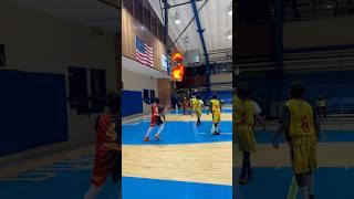 Kash catches on fire #shorts #basketball