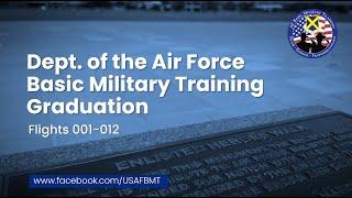 Department of the Air Force BMT Graduation Ceremony Flights 001-012 - Nov. 21, 2024