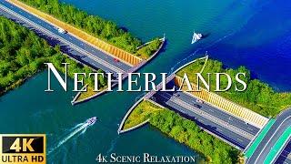 Nederland 4K - Scenic Relaxation Film met kalmerende muziek (4K Video Ultra HD)