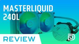 Ultimate Cooling Elegance: Cooler Master MasterLiquid 240L Core White Review!