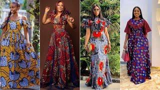 50+ankara max dress styles/long dresses/African fashion